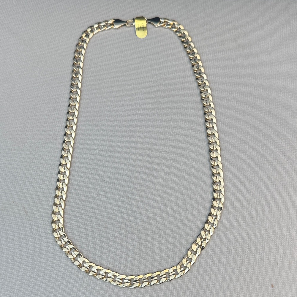 24”Gold Plated Chain Necklace for Men